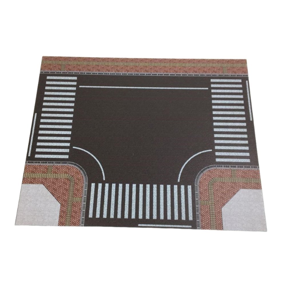 DYNWAVE 1:64 Highway Scene Model,Mini Car Garage,Underground Garage,Background Pad Layout Nonslip Parking Scene Display, Style C