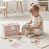 Wooden Doctor Play Set for Toddlers - A Complete Durable Pretend Play Medical Kit for Kids 3-5 with Realistic, Non-Toxic Tools & Carrying Case view 4