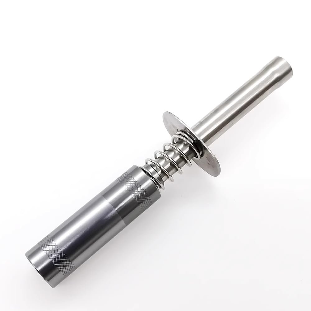 Chanjorlin 1/10 1/8 RC Car Glow Plug Igniter Starter Nitro Engine Start Tool Support AA Batteries Power for 1:8 1:10 Scale Crawler Buggy Monster Truck Car Boat Plane Traxxas Tamiya Titanium