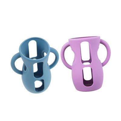 2pcs Baby Bottle Sleeve: Silicone Baby Milk Bottle Sleeves Protective Covers Anti Breakage Cover Compatible with Philips