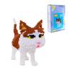 AHZILEI Cat Micro Building Blocks Set, Animal Yellow Cat DIY Mini 3D Building Toy Bricks Kit Gift for Adults and Kids,4800 Pieces view 1