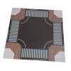 Garende 1/64 Scale Highway Scene Model Display, Pad,Nonslip,Layout Background Diorama Mini Diecast Garage Runway Scene, Style D view 4