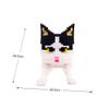 AHZILEI Cat Micro Building Blocks Animal Set, Cow Cat DIY Mini 3D Building Toy Bricks Kit Gift for Adults and Kids, 4800 Pieces (Black & White) view 2