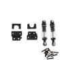 Compatible with 1/12 RC car MN82 LC79 Metal Rear axle Fixing Parts, Rear Shock Absorber Upgrade Accessories(Black) view 1