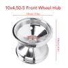10x4.50-5 Go Kart Front Wheel Hub Aluminum Front Wheel Rim Hub Replacement Universal for GO KART KARTING ATV Buggy view 2