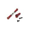 Compatible with H16 B16BM H16PL 16207/08/09/10 Metal 25T Servo Arm Servo Horn Steering Servo Link Rod 1/16 RC Car Upgrade Parts(Titanium) view 2