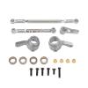 Compatible with 1/12 MN168 New99S MN82 MN78 D90 D91 D96 MN99S RC Car Accessories Metal Steering Rod Servo Arm Steering Cup(Silver) view 1