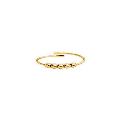 Purelei Ring Anxiety (gold) 14K Gold plated stainless steel jewelry Water-resistant ring for women Fashion jewelry for your individual look