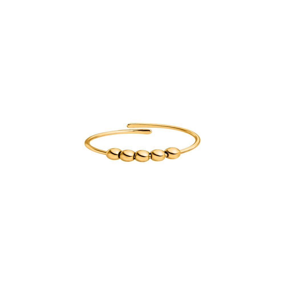 Purelei Ring Anxiety (gold) 14K Gold plated stainless steel jewelry Water-resistant ring for women Fashion jewelry for your individual look