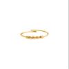 Purelei Ring Anxiety (gold) 14K Gold plated stainless steel jewelry Water-resistant ring for women Fashion jewelry for your individual look view 1