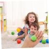 YARNOW 50pcs Foam Launch Balls Round Ball Toys for Parties Games Decorations Safe Eva Material for Adults Fun Filler for Candy Bags Treasure Boxes view 4