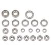 21PCS RC Car Bearings Kit, Stainless Steel, High Rotation Accuracy, Complete Sealed Wheel Hubs Bearing Set for Slash 4X4 view 1