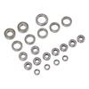 21PCS RC Car Bearings Kit, Stainless Steel, High Rotation Accuracy, Complete Sealed Wheel Hubs Bearing Set for Slash 4X4 view 4