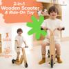 Avenlur Juneberry 2-in-1 Wooden Scooter & Ride-On Toy  Toddler Balance Bike & Scoot Toy for 2yr5yr | Hape Scoot Bike Style, Best Gift for Boys & Girls Age-Appropriate Toys | Indoor Ride-On view 4