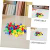 32pcs Plastic Pawn Chess Pieces: Board Games Multicolor Pieces Bulk for Board Component - Tabletop Markers Tabletop Games Enhance Your Gaming Experience view 3