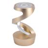 Aluminum Alloy Levitating Rotating Gyroscope, Desktop Metal Floating, Spiral Gyroscope Decoration for Home and Office (Gold and Silver Dragon) view 4