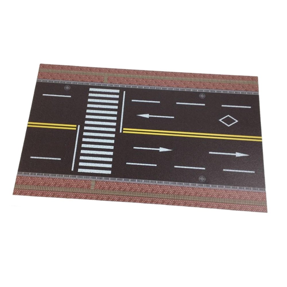 1/64 Highway Scene Model,Mini Diecast Garage, Pad,Background Nonslip Layout Underground Garage Runway Scene Parking Lot, Style B