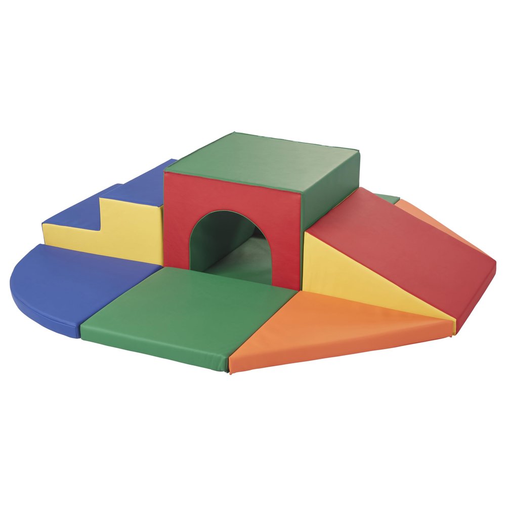 Back2School Express All-Around Step 'n' Slide Tunnel, Indoor Playset, Assorted