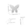1Set Butterfly Wings Angel Fairy Costume Accessories for Halloween Parties Photo Shoots and Stage Shows Soft Includes Headband and Wand view 2