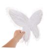 1Set Butterfly Wings Angel Fairy Costume Accessories for Halloween Parties Photo Shoots and Stage Shows Soft Includes Headband and Wand view 3