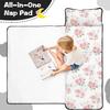 Personalized Toddler Nap Mat with Name Custom Princess Sleeping Bag with Pillow& Blanket for Girls Ideal Slumber Bags for Daycare, Preschool & Kindergarten view 3