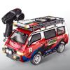 SVERTIBO 1/24 RC Crawler, 4WD Delica RC Car W/ 2.4GHz Remote, Mitsubishi RTR Offroad RC Truck for Adults Hobby Gifts Toys (Red) view 1