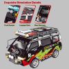 SVERTIBO 1/24 RC Crawler, 4WD Delica RC Car W/ 2.4GHz Remote, Mitsubishi RTR Offroad RC Truck for Adults Hobby Gifts Toys (Red) view 3