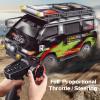 SVERTIBO 1/24 RC Crawler, 4WD Delica RC Car W/ 2.4GHz Remote, Mitsubishi RTR Offroad RC Truck for Adults Hobby Gifts Toys (Red) view 4