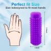 5PC Little Ouchies Fidget Toys Adults, Pain Stim Fidget Anxiety Relief Pain Stim Pocket Sensory Toys for Anxiety and Stress Reduction,Portable Travel Stress Relief Spiky Fidget Keychain (Style-1) view 2