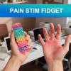 5PC Little Ouchies Fidget Toys Adults, Pain Stim Fidget Anxiety Relief Pain Stim Pocket Sensory Toys for Anxiety and Stress Reduction,Portable Travel Stress Relief Spiky Fidget Keychain (Style-1) view 4