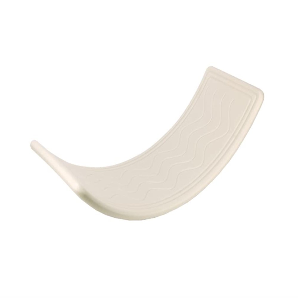 Children's Balance Board Smart Board Sensory Integration Training Equipment Household Indoor Multifunctional Curved Board Seesaw Design (White)