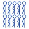 Rc Body Clips Pins, 20PCS 7mm Rc Car Body Shell Pin Shell R Clips Car (Blue) view 1