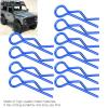 Rc Body Clips Pins, 20PCS 7mm Rc Car Body Shell Pin Shell R Clips Car (Blue) view 4