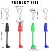 10Pcs RC Body Clips W/Pull Tabs R Pins Universal Shell Replacement Parts for 1/10 1/12 1/14 TRAXXAS ARRMA Axial Losi Redcat HPI Exceed Rc Car Crawler Truck Buggy Drone (Green) view 3