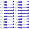 20Pcs RC Body Clips W/Pull Tabs R Pins Universal Shell Replacement Parts for 1/10 1/12 1/14 TRAXXAS ARRMA Axial Losi Redcat HPI Exceed Rc Car Crawler Truck Buggy Drone (Blue) view 2