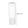 Angoily 20pcs Coin Storage Tubes Round Plastic Holders with Clear Lid Cushion for Coins Portable Organizer for Collectors Secure Fit Protection Against Damage view 2