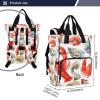 SPRIPORT Oyster Lobster Squid White Diaper Bag Backpack for Baby Boys Girls Baby Travel Tote with Stroller Straps & Bottle Storage Maternity Travel Bag for Moms Dads Traveling Shopping Hiking view 3