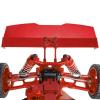 RC Car Accessories Compatible with Wltoys 144001 124019 1/12 1/14 RC Car Part Accessories Metal GT Ducktail Spoiler Bracket Tail Wing view 4