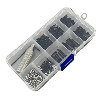 RC Spare Part for Wltoys for 284131 K969 K979 K989 K999 P929 1/28 RC Car Spare Parts for Swing Arm Screw Ball Head Screw Nut Kit with Box