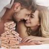 createreedo Lust Tower Game for Couples Naughty Block Tower for Adult Date Night Games for Valentine Fun Drinking & Tumbling Wooden Party Games for Lovers 48Pcs view 4