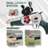 Foam Gun Revolver 2 in 1 Shotgun with 4X Scope Soft Foam Blaster Gift for Christmas Birthday with 60 Bullets 15 Shells Soft Bullet Revolver Soft Dart Pistol for Age 14+ (Brown) view 2