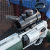 Foam Gun Revolver 2 in 1 Shotgun with 4X Scope Soft Foam Blaster Gift for Christmas Birthday with 60 Bullets 15 Shells Soft Bullet Revolver Soft Dart Pistol for Age 14+ (Brown) view 4
