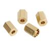 7mm Brass Wheel Hex Hub Extenders RC Wheel Spacers Brass Extended Combiner with Cross Wrench for Traxxas 1/18 RC Crawler Car Upgrade Parts view 4