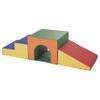 Back2School Express Step 'n' Slide Tunnel Climber, Indoor Playset, Assorted, 3-Piece view 1