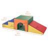 Back2School Express Step 'n' Slide Tunnel Climber, Indoor Playset, Assorted, 3-Piece view 2