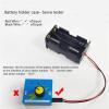 YYAZYYZ 4 Cell AA Holder Case + 3CH Digital Servo Tester ESC Speed Controller CCPM Consistency Master for Car view 3
