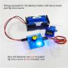 YYAZYYZ 4 Cell AA Holder Case + 3CH Digital Servo Tester ESC Speed Controller CCPM Consistency Master for Car view 4