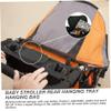 1PC Stroller Caddy, Oxford Cloth Stroller Organizer with Cup Holder, Zippered Pocket and Adjustable Straps.. view 2
