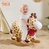 FUNLIO Giraffe Baby Rocking Horse for Toddlers 6 Months to 3 Years, Playful & Vivid Giraffe Rocker for Baby, Stuffed Plush Ride-on Rocking Animal, Easy to Assemble, CPC & CE Certified view 2