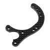 RC Car Accessories Compatible with Tamiya XV01 1/10 RC Car Upgrade Parts Replacement Accessories Carbon Fiber Pattern Motor Bracket Kit view 3